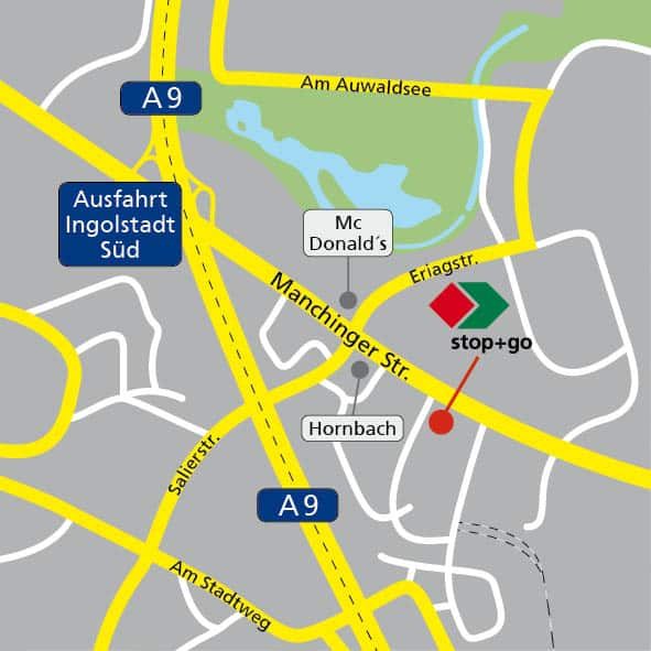 Ingolstadt-anfahrtsplan